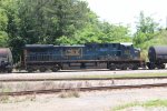 CSX 527 NC&STL bumper sticker unit